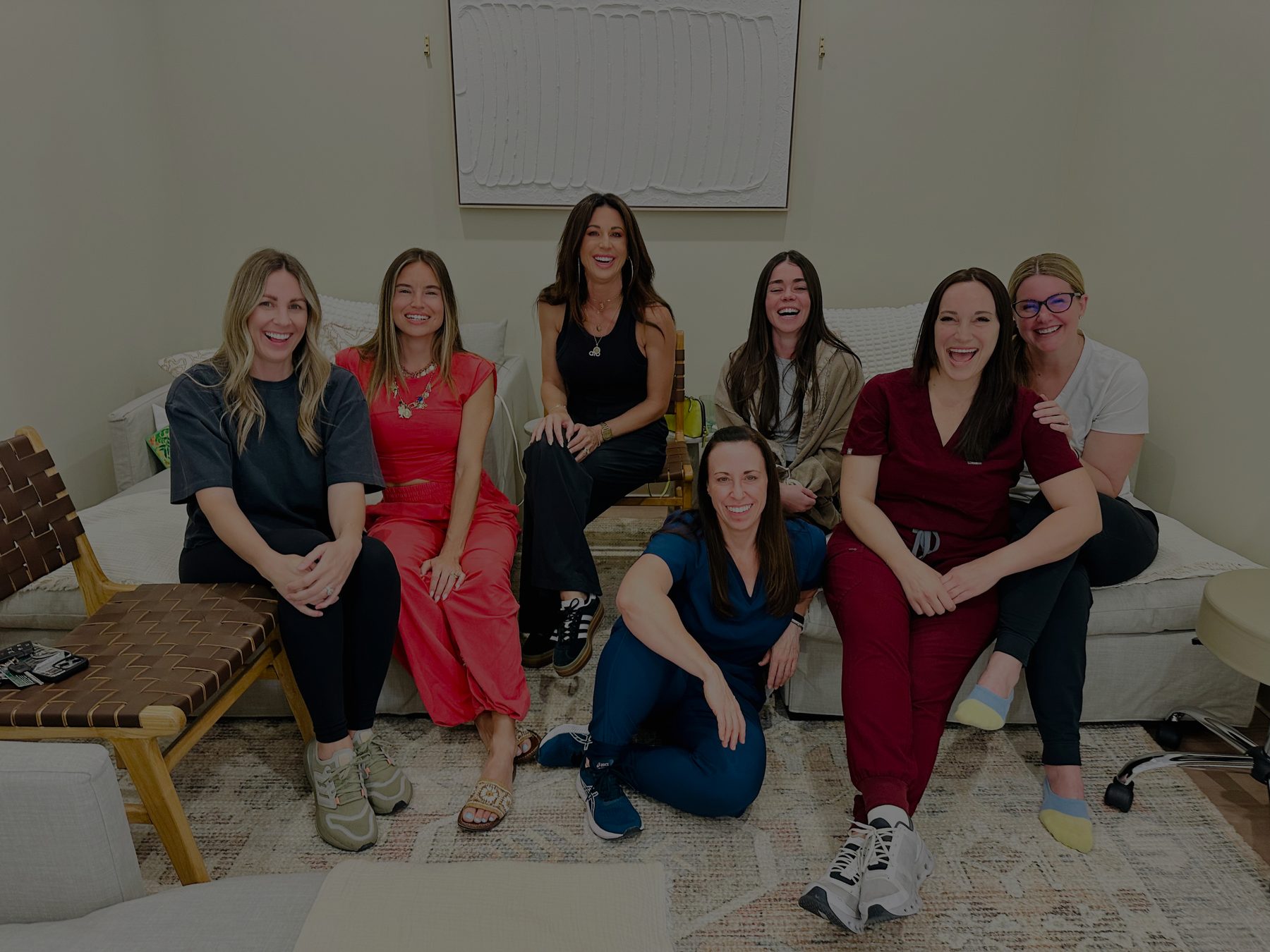 Women smiling — hormone replacement therapy patients at Halcyon Health Las Vegas